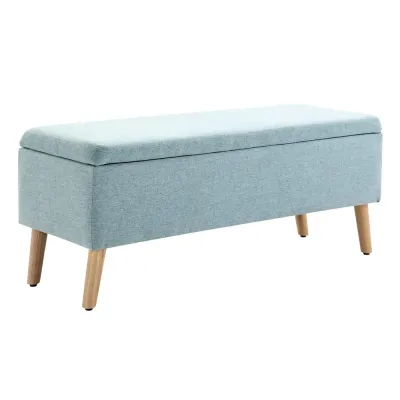 Sittbänk med Förvaring Skandinavisk Design Grå, Grön
