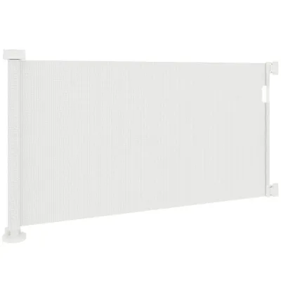 Utdragbar Trappgrind 0-136 cm Hög Dörrgrind 142x10x87 cm