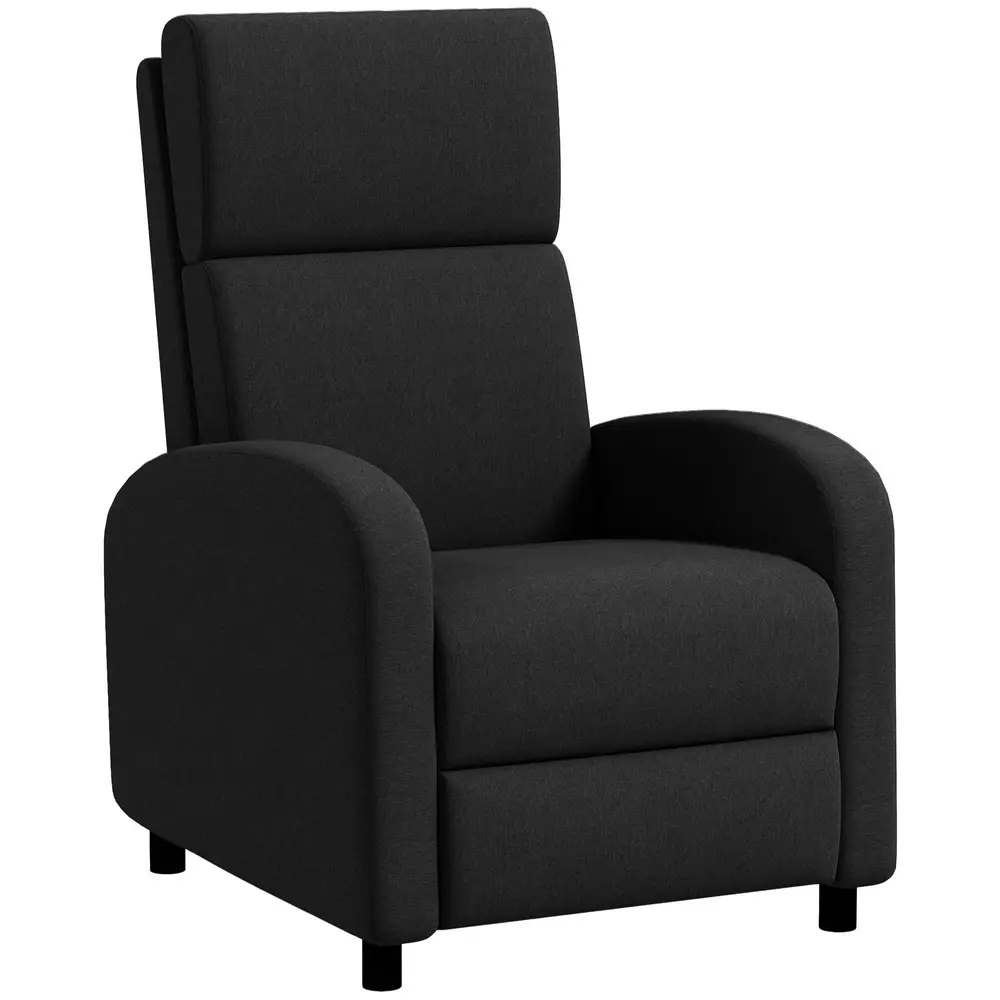 Relaxfåtölj med Liggyta och Ryggstöd samt Fotstöd