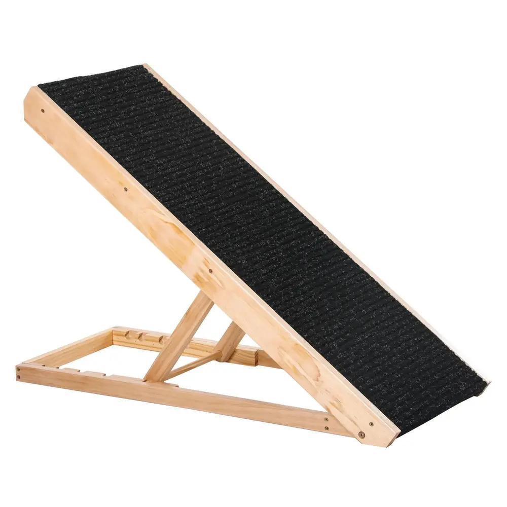 Hundramp i Furuträ Husdjursramp 90 x 40 x 61 Cm