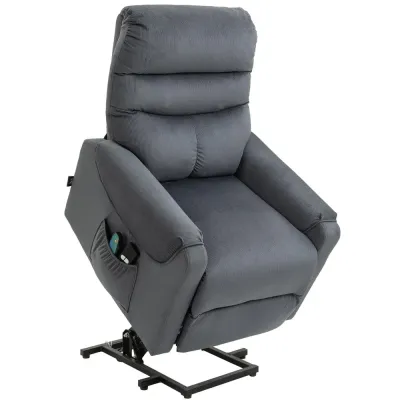 Elektrisk Uppresningsfåtölj med Massage Beige