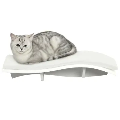 Kattväggshylla Kattmöbel Väggmonterad 53 x 28 x 12 cm
