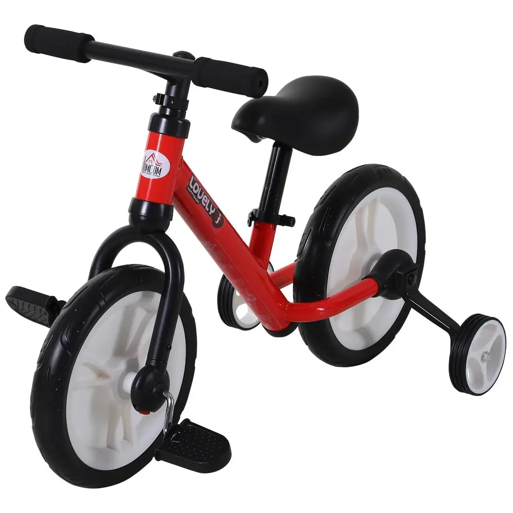 Barncykel Balanscykel med Träningshjul och Pedaler för 2-5