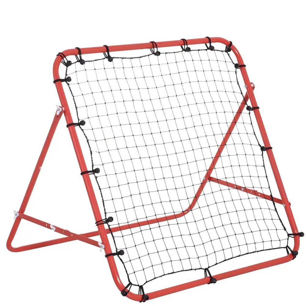 Fotbollsrebounder Rebounder Målnät Vinkel 96 x 80 x 96 Cm
