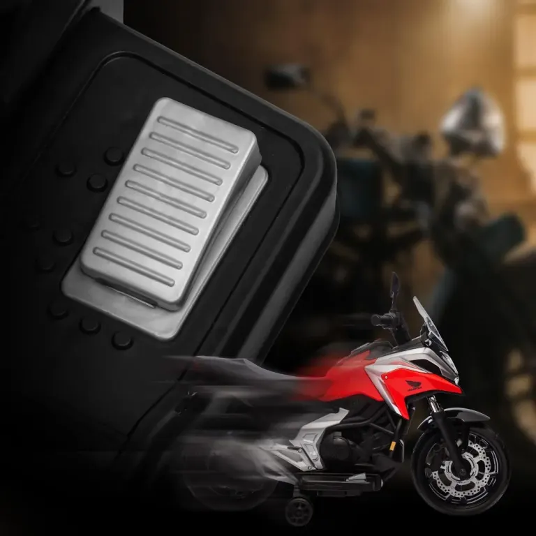 Elektrisk Barnmotorcykel med Musik och Ljus