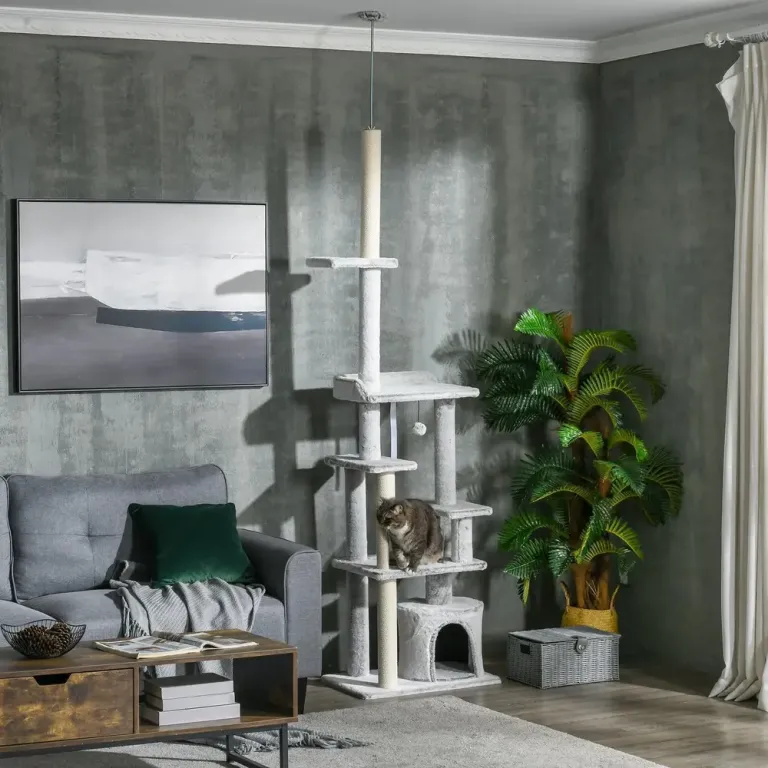 Klösträd Ljusgrå av Sisal 2,25-2,55 m