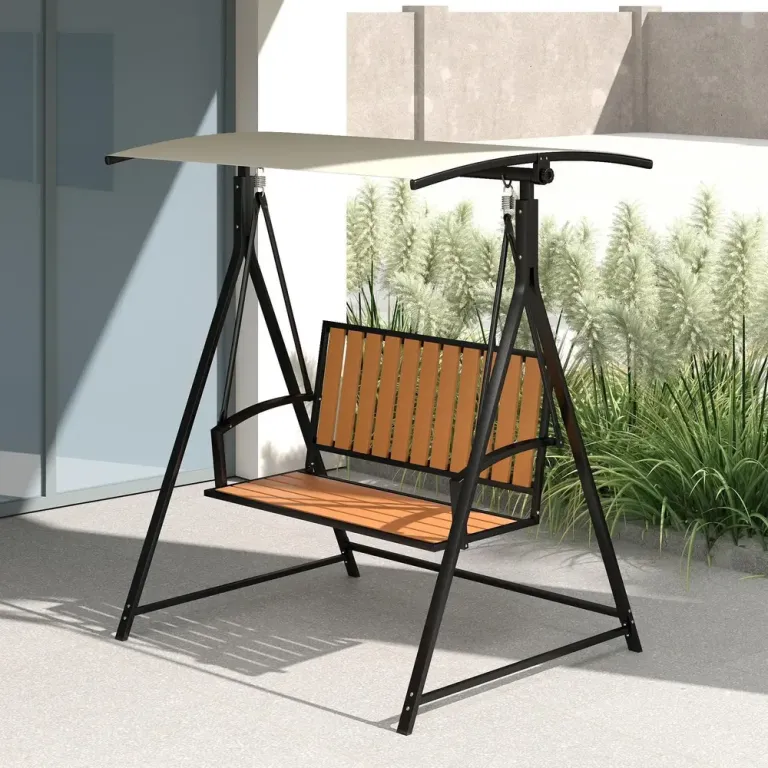 Hammock 2-Sits Svart 142 x 112 x 162 cm