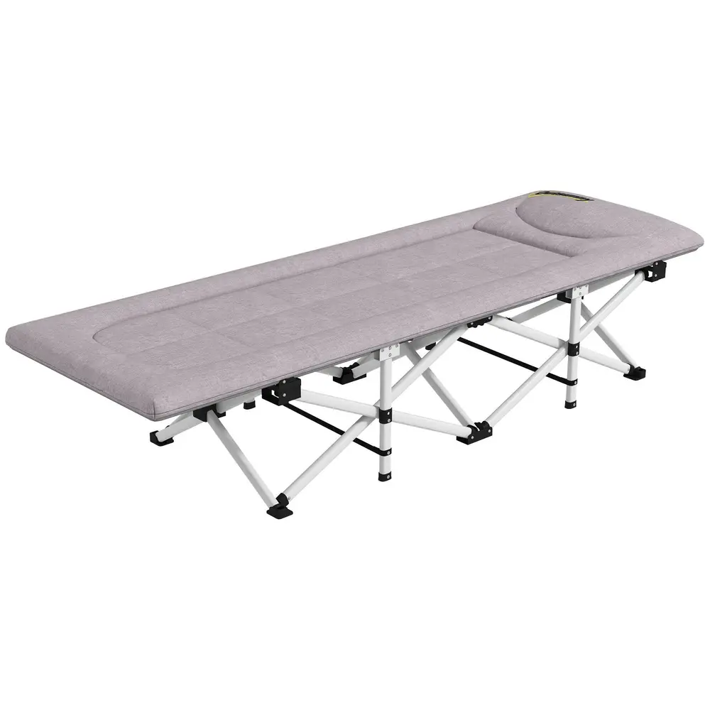 Hopfällbar Campingsäng Upp till 200 Kg 200 x 65 x 42 Cm