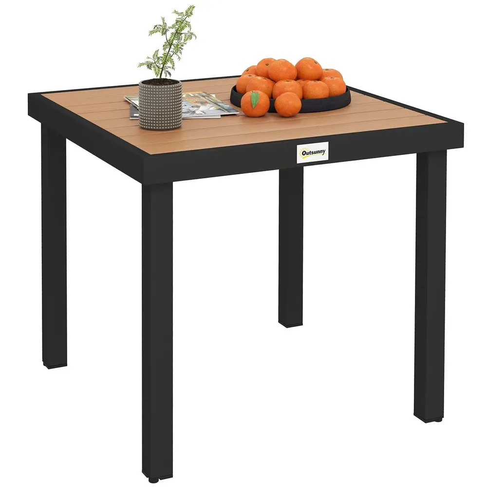 Trädgårdsbord i Komposit 4 Personer 80 x 80 x 74 Cm