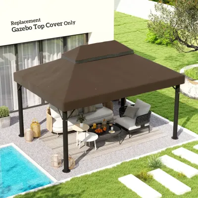 Reservtak till Paviljong i 2 Lager 3 x 4 m