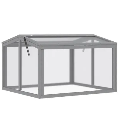 Kallbänk med Polykarbonattak Rymligt 90 x 80 x 58 cm