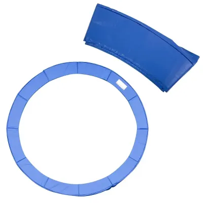 Kantskydd för Studsmatta Ø366 cm, Blått Trampoline