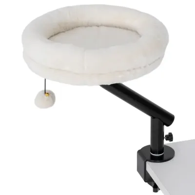 Kattbordssäng Kattsäng för Skrivbord med 360° Rotation Justerbar