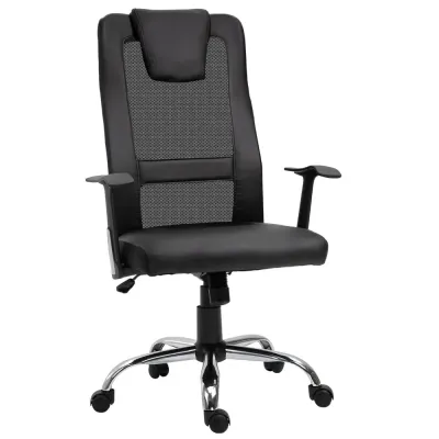 Ergonomisk Kontorsstol Höj- och Sänkbar med Vippfunktion