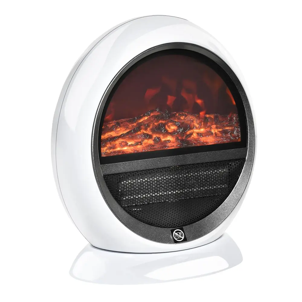 Mini Elektrisk Kamin för Bord Kompakt 30,5 x 18 x 35 Cm