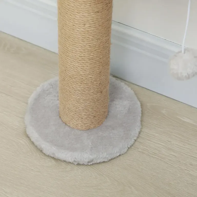 Klösträd för Katter med Sisalpelare Kattklättervägg Väggmonterad