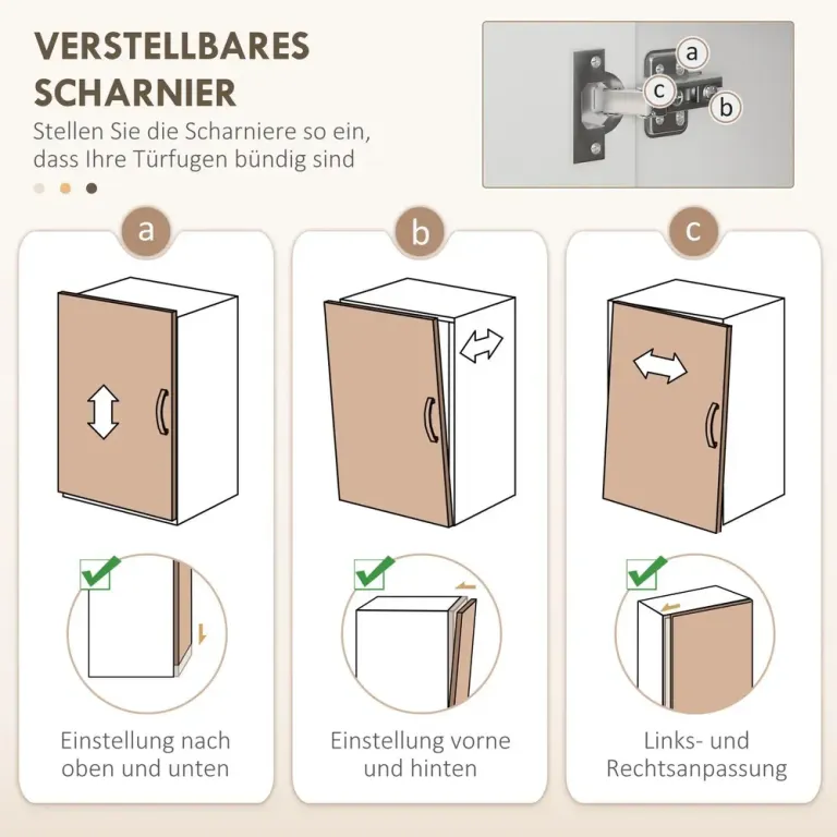 Köksskåp Förvaringsskåp Vit av MDF Skåp Högt Fack Mikrovågsugn