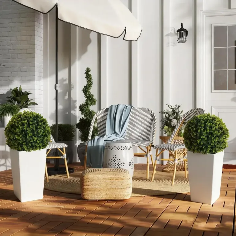 Konstväxt Eukalyptus 2-Pack Grön Plast Konstgjord 65 cm Konstgjorda