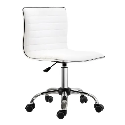 Kontorsstol utan Armstöd Höjdjusterbar 78-90 cm