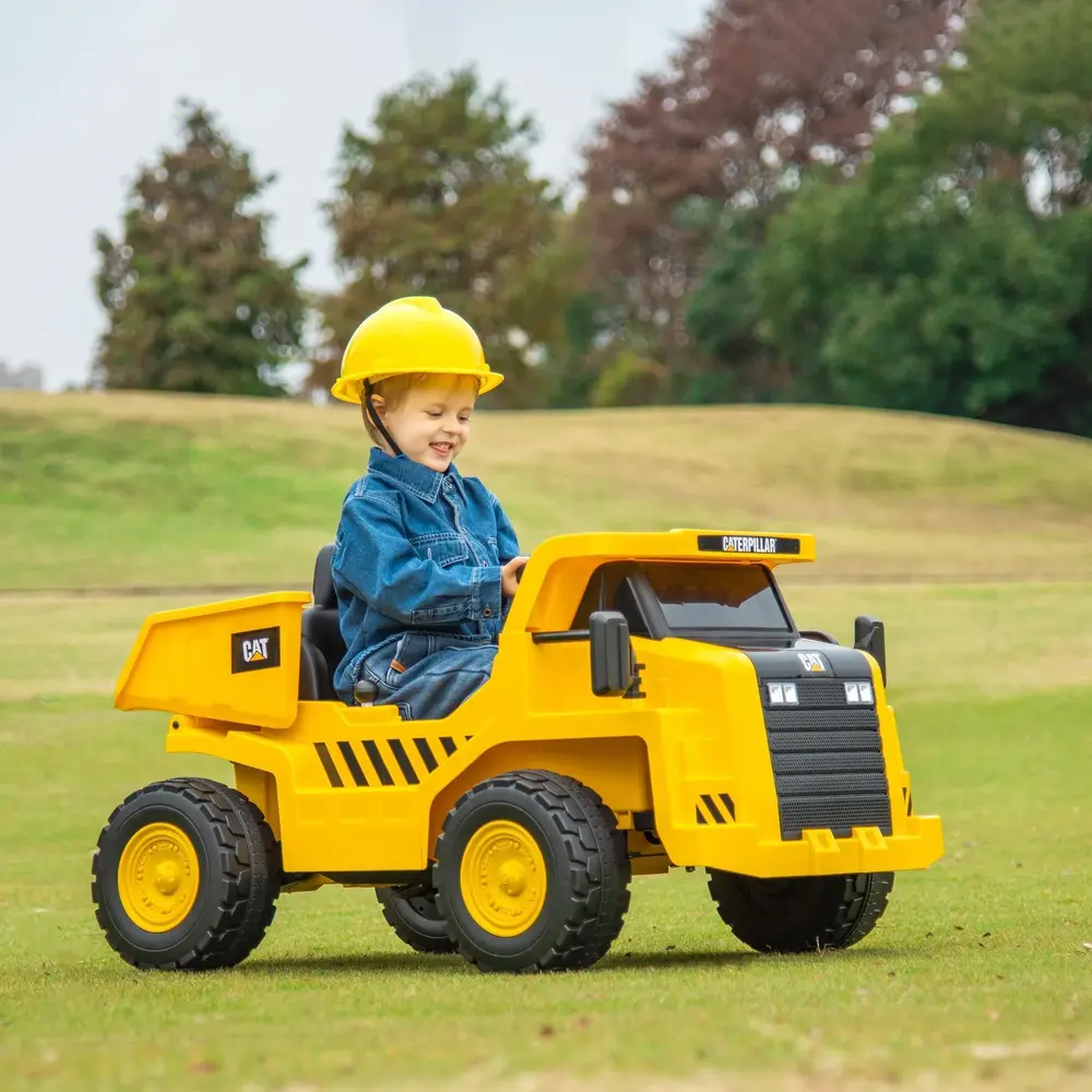 Elektrisk Barngrävmaskin Caterpillar Dumper