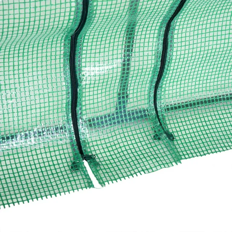 Litet Växthus Kallram Grön Folie 270 x 90 x 90 cm
