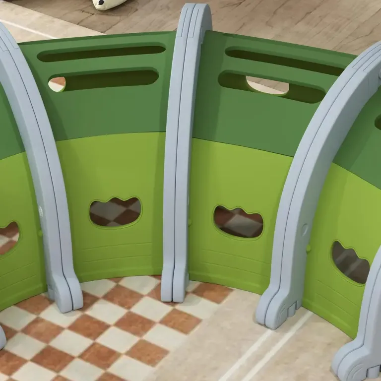 Kryptunnel Lektunnel Grön av Plast för Barn 3-6 År 194 cm Krokodil
