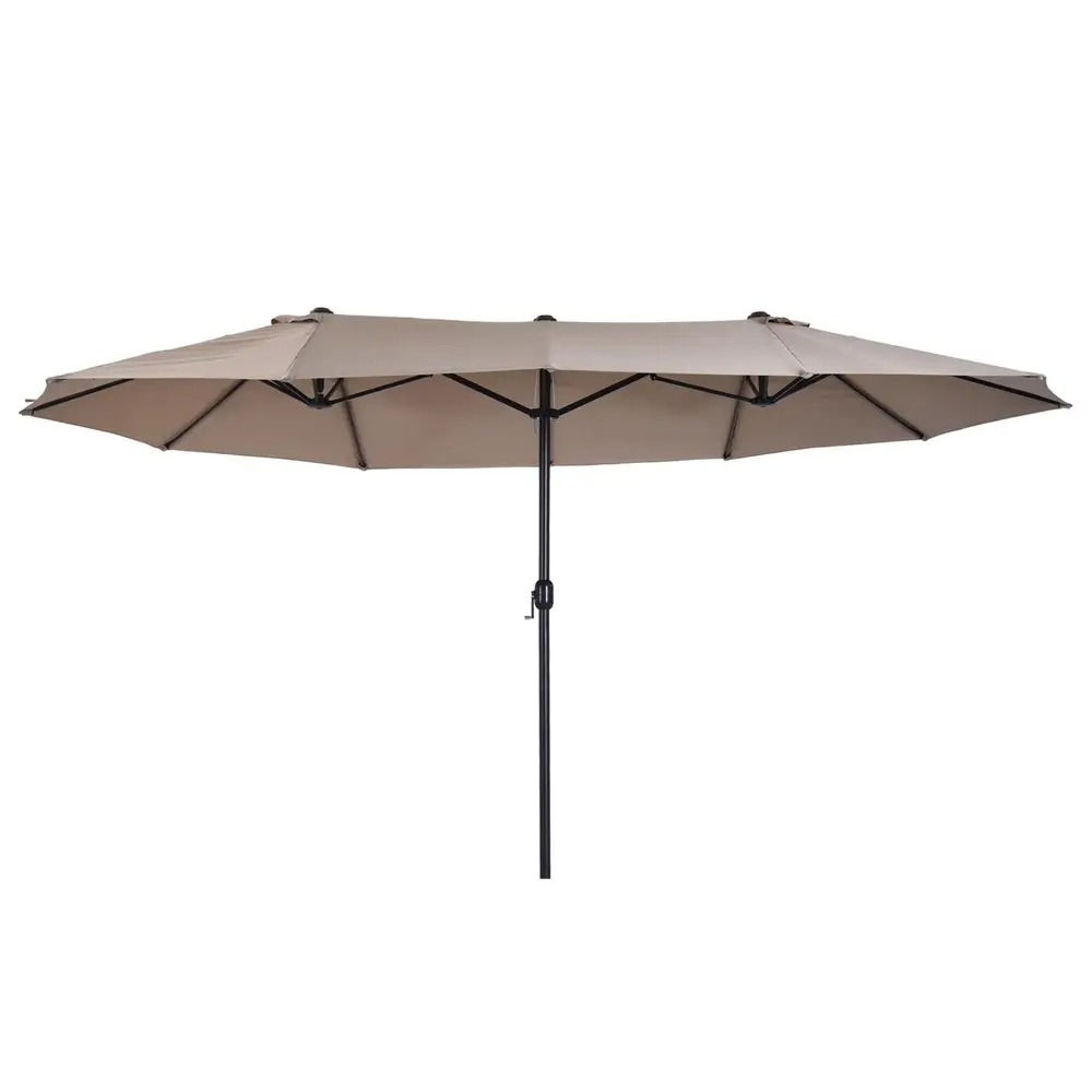 Parasoll Marknadsparaply Dubbelparasoll 460 x 270 x 240 Cm
