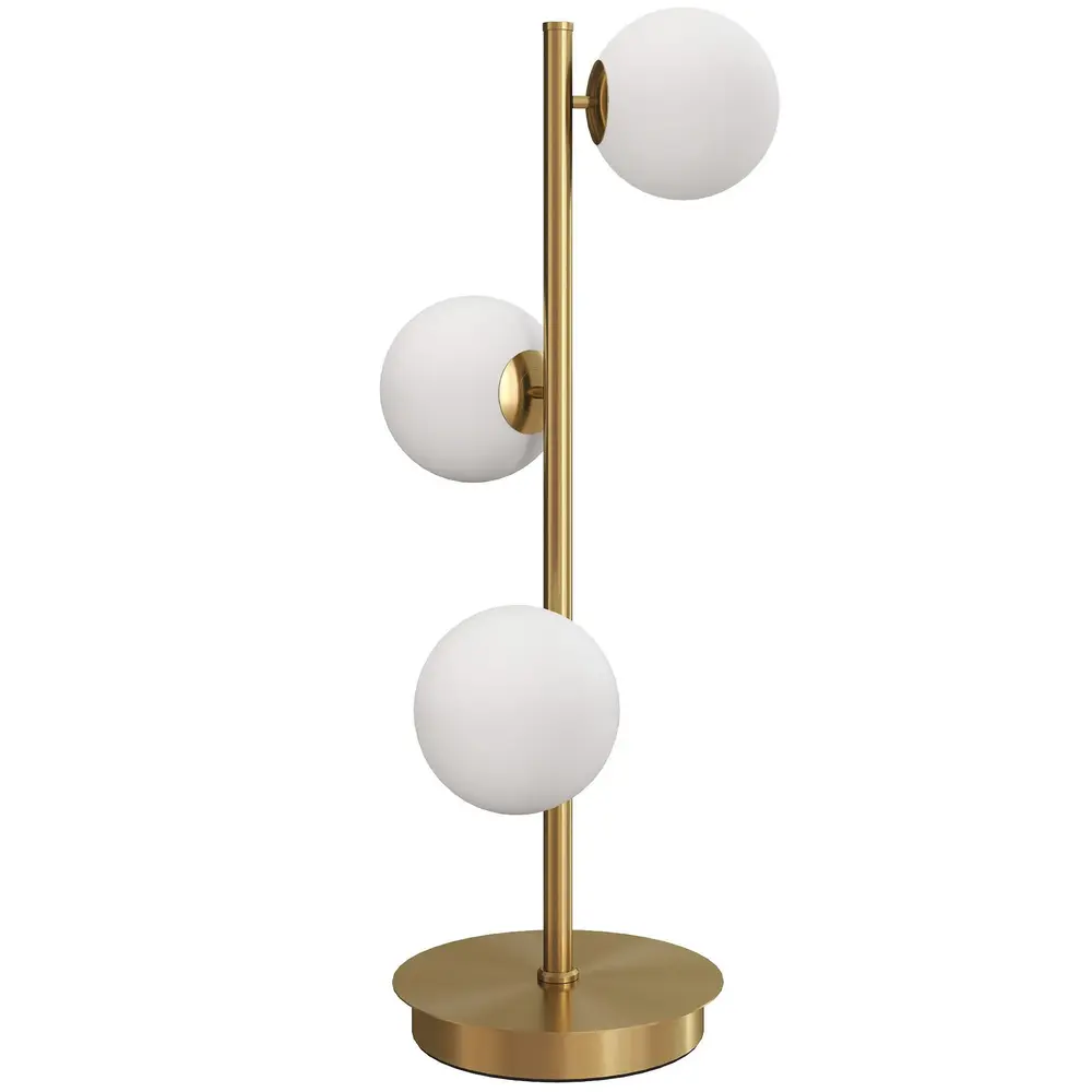 Bordslampa Bordslampa med 3 Sfäriska Skärmar med Robust