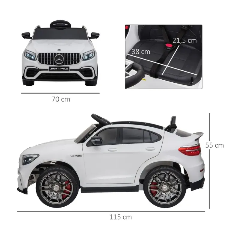 Elbil för Barn Sport SUV 115 x 70 x 55 cm
