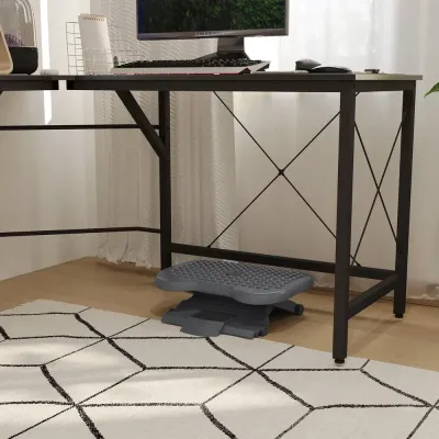 Ergonomiskt Fotstöd Höjd och Lutning Yta 46 x 35 cm