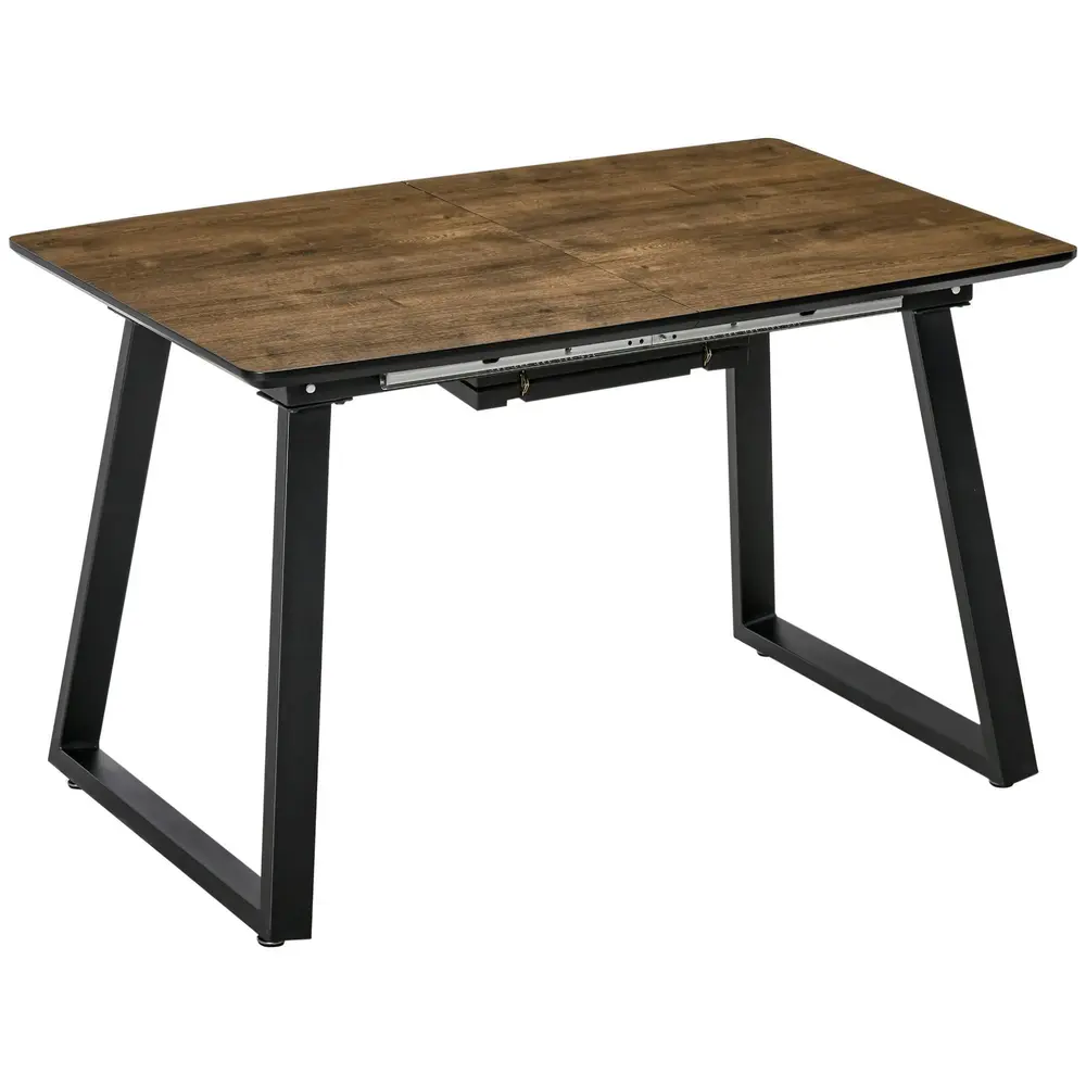 Utdragbart Matbord i Industriell Stil 120-160 x 80 Cm