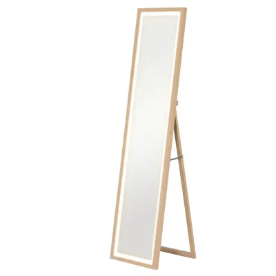 LED Fullängdsspegel med Touchkontroll Dimbar 3 40x160 cm