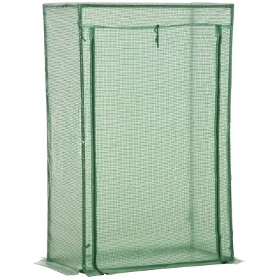 Litet Växthus med Rullgardin Kompakt 100 x 50 x 150 cm