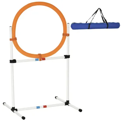 Hoppring för Hundagility Träningshinder 74,5 x 66 x 91 cm