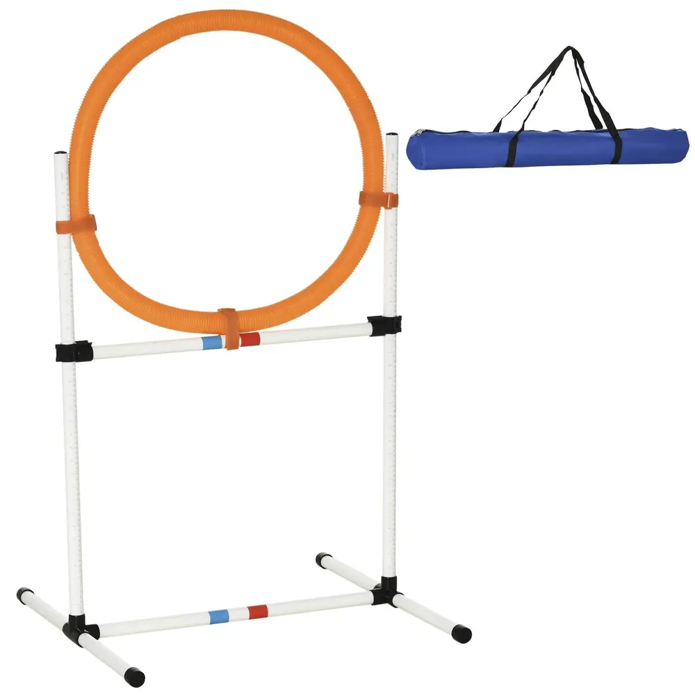 Hoppring för Hundagility Träningshinder 74,5 x 66 x 91 Cm