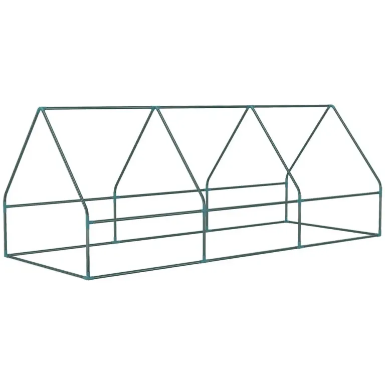 Litet Växthus med Nätfönster Kompakt 240 x 90 x 90 cm
