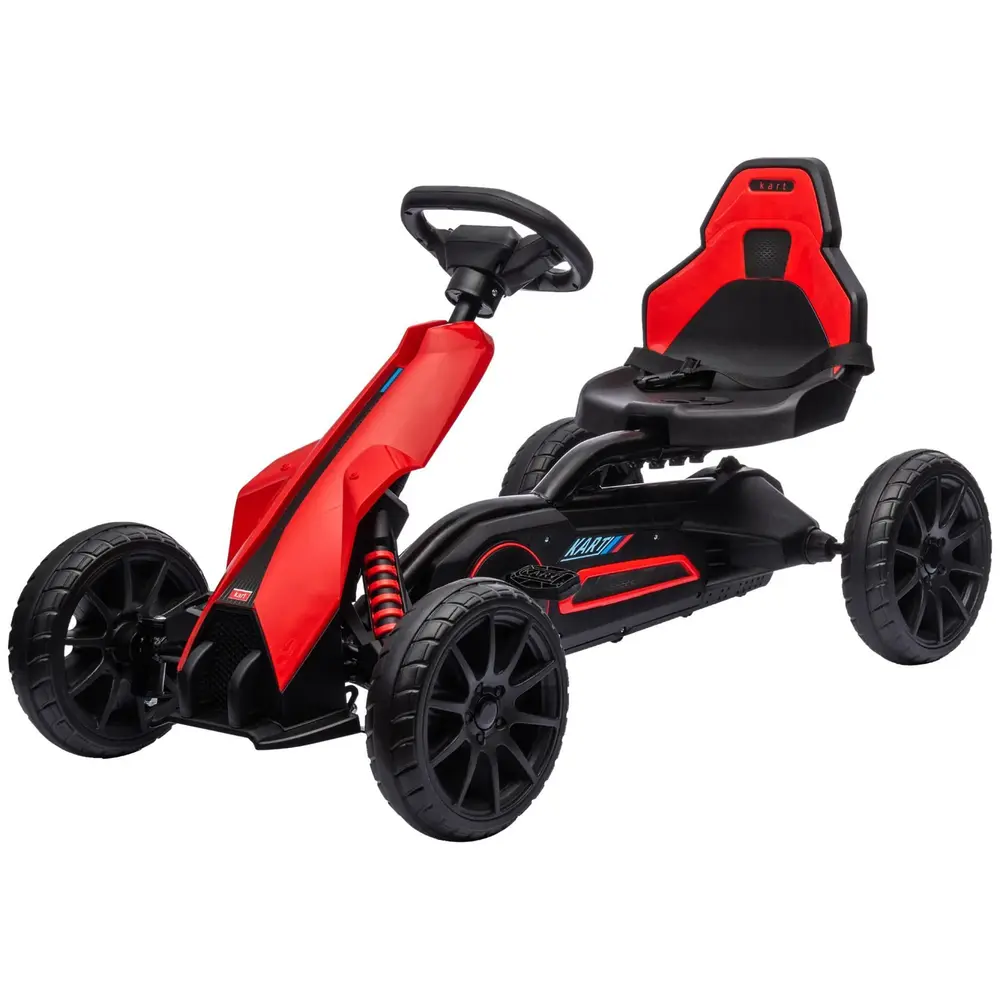 Trampbil Gokart Flerfärgad av Metall och Plast för Barn 3-8