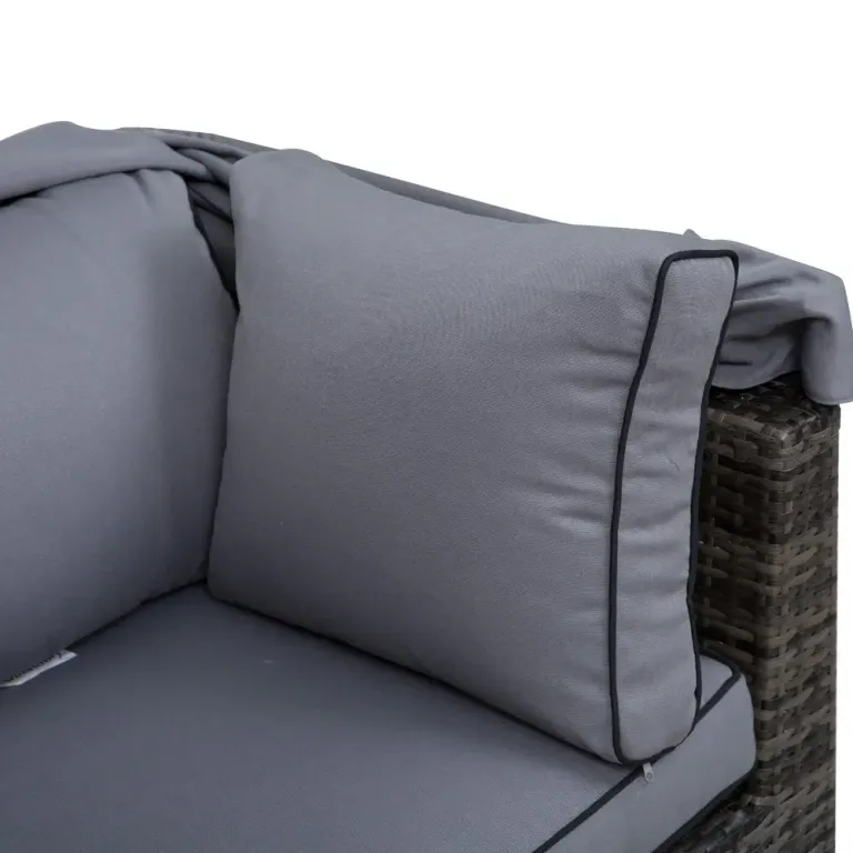 Loungeset Rotting Sittgrupp 215 x 75 x 64 Cm