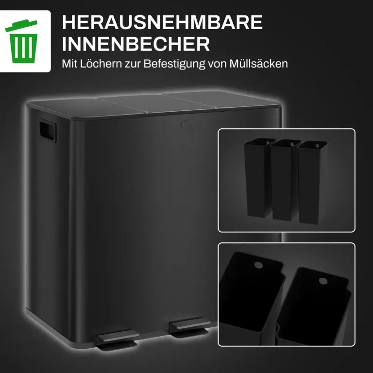 Sensor Soptunna Automatisk Papperskorg Rostfritt Stål