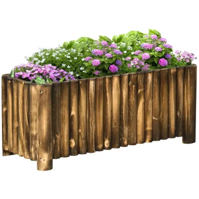 Odlingskrage Upphöjd Blomsterbädd Plantering