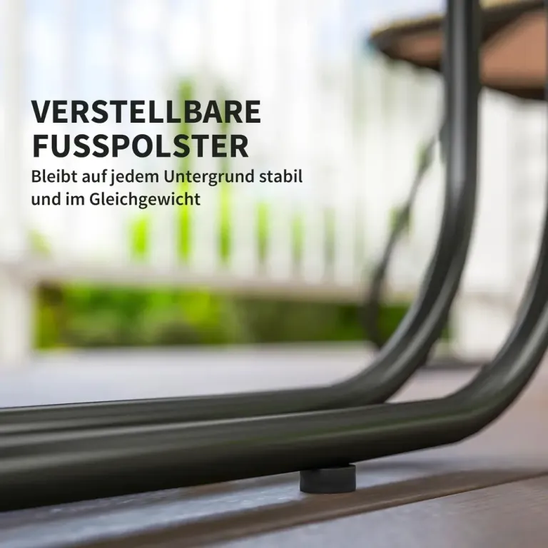 Trädgårdsmöbelset i Konstrotting Loungeset 116x60x69 cm