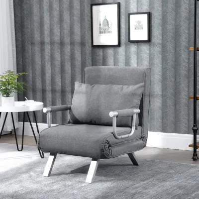 Bäddsoffa med Liggfunktion och Gästsäng 65 x 69 x 80 cm