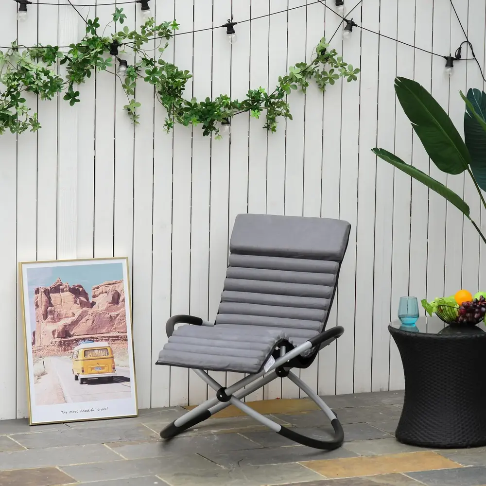Ergonomisk Gungstol Relaxstol 145 x 74 x 88 Cm