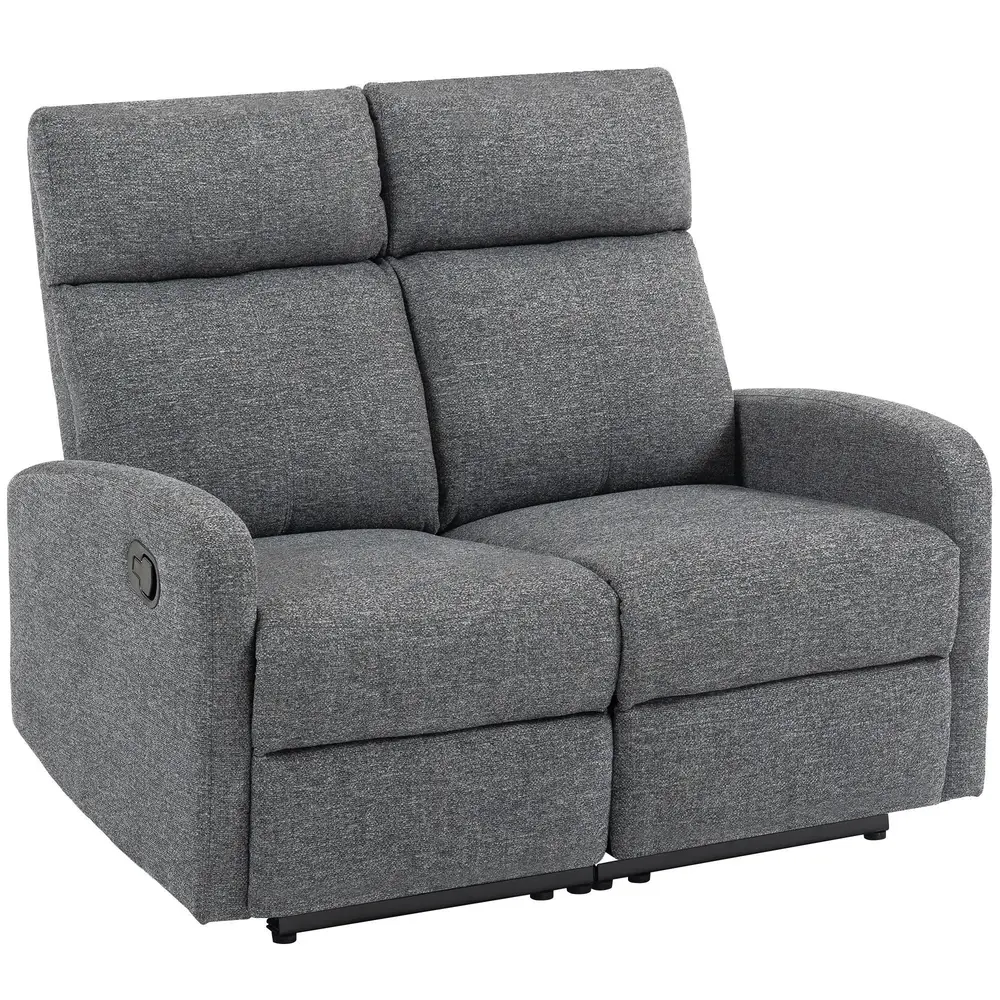 Soffa med Individuellt Ryggstöd Fotstöd 2-sits
