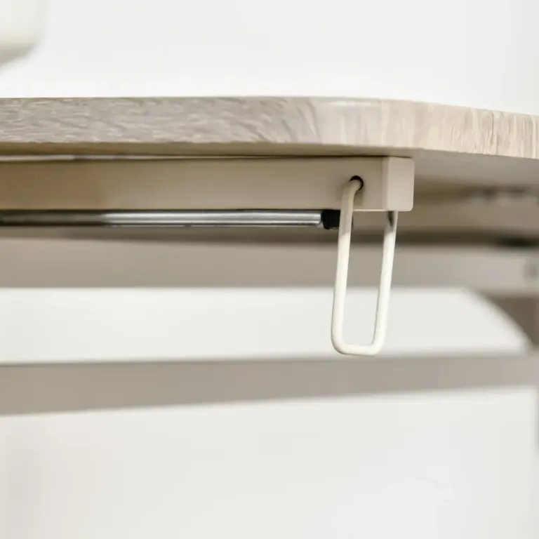 Matgrupp med Klaffbord 3 Delar Kompakt Liten Hopfällbart Matbord