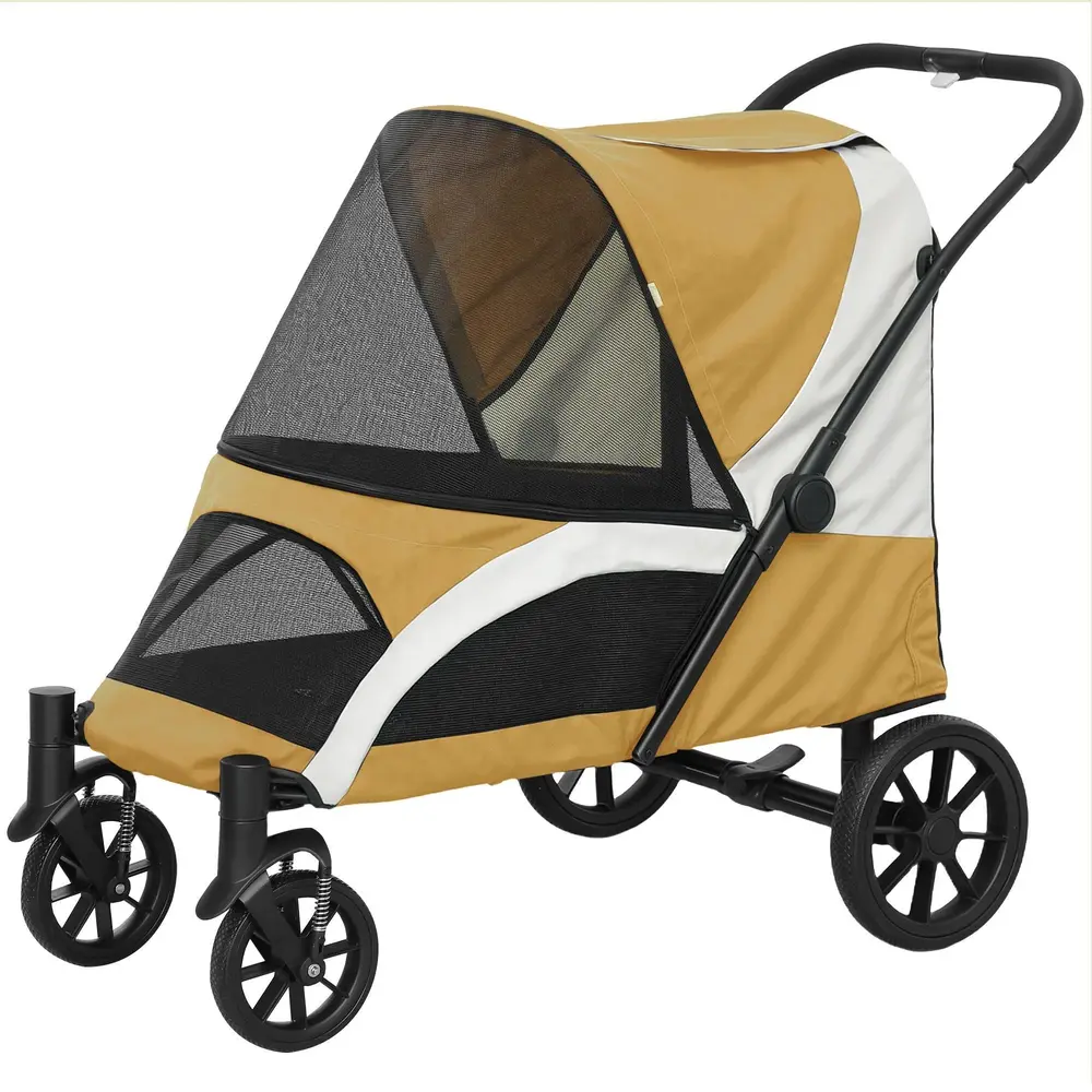 Hundvagn och Fällbar Hundbuggy för Stora Hundar