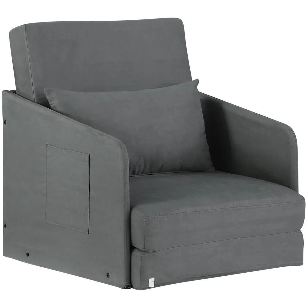 Bäddfåtölj med Tvättbart Överdrag 70 x 76 x 77 Cm