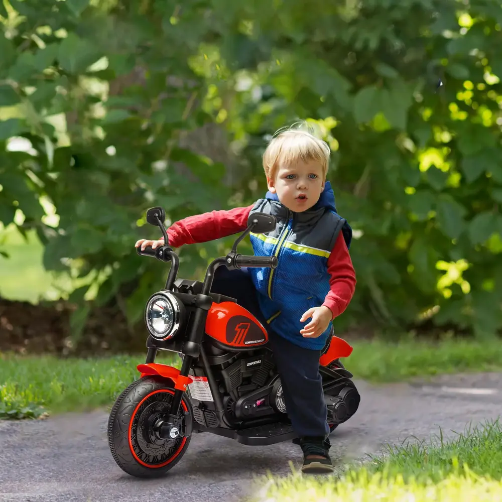 Elektrisk Barnmotorcykel med Strålkastare 76 x 42 x 57 Cm