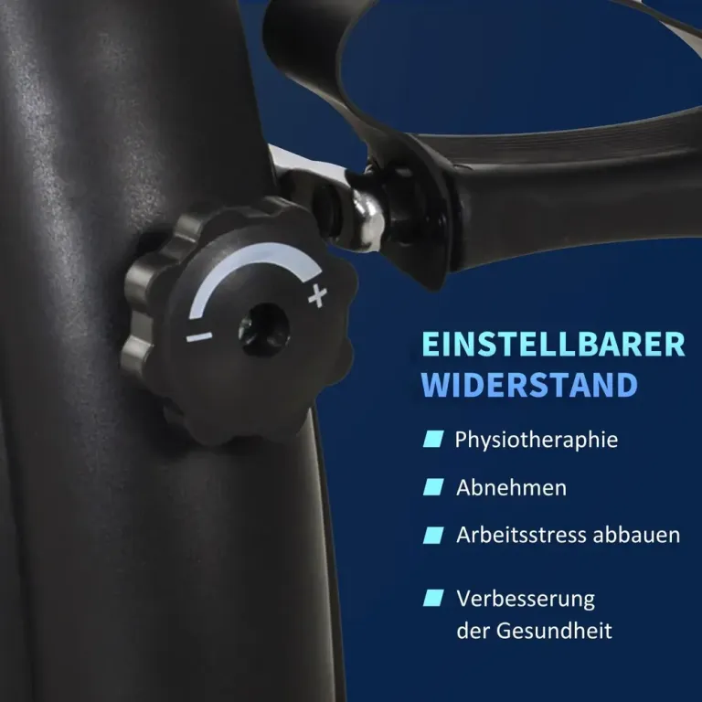 Minicykel och Pedaltränare Kompakt Träningscykel Justerbart Motstånd