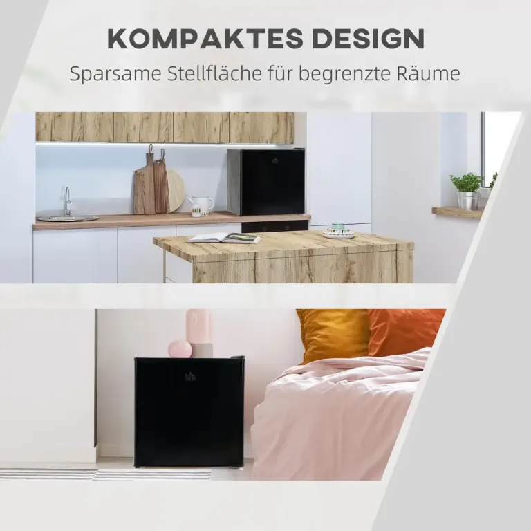 Minifrys 35 l Kompakt Frysskåp med Temperatur Effektiv Minikylskåp